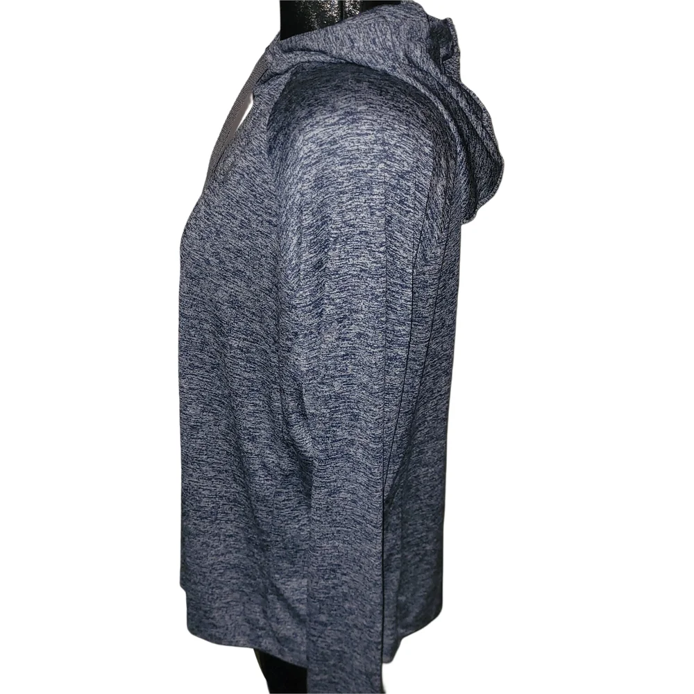 Under Armour Women's Blue Heathered Pullover Activewear Top Size XL - Picture 5 of 7